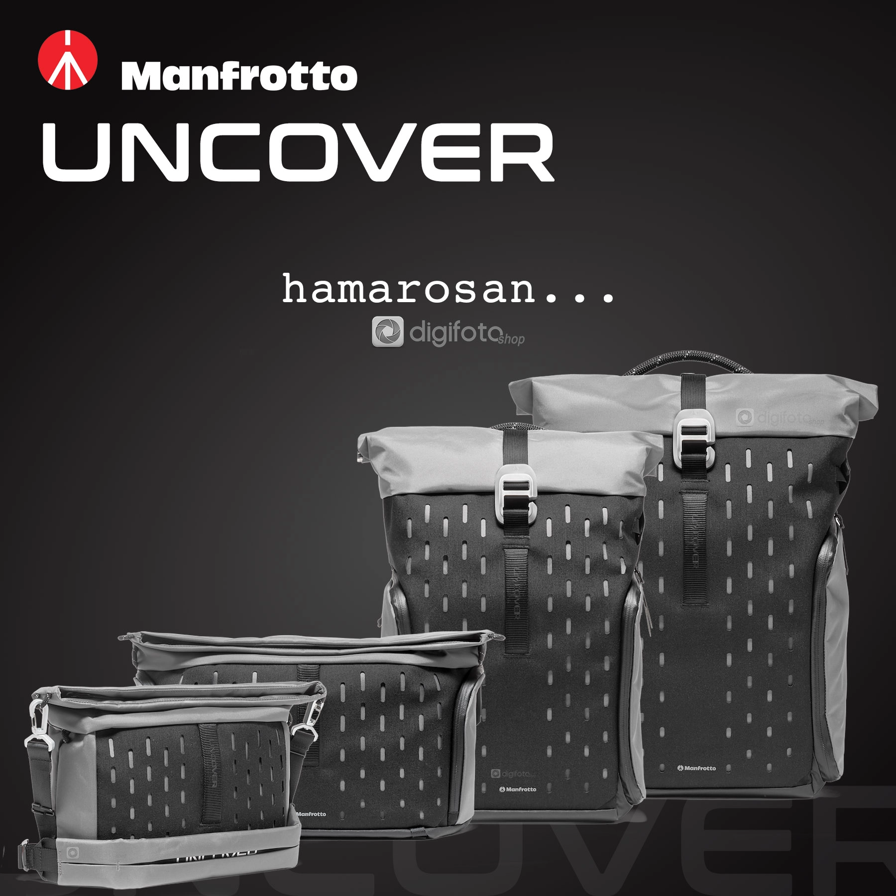 Manfrotto Uncover táskák megérkeztek