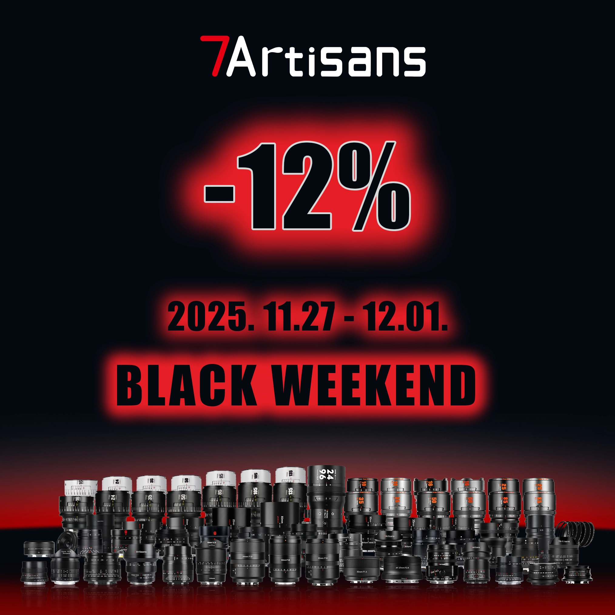 7Artisans 2025 Black friday